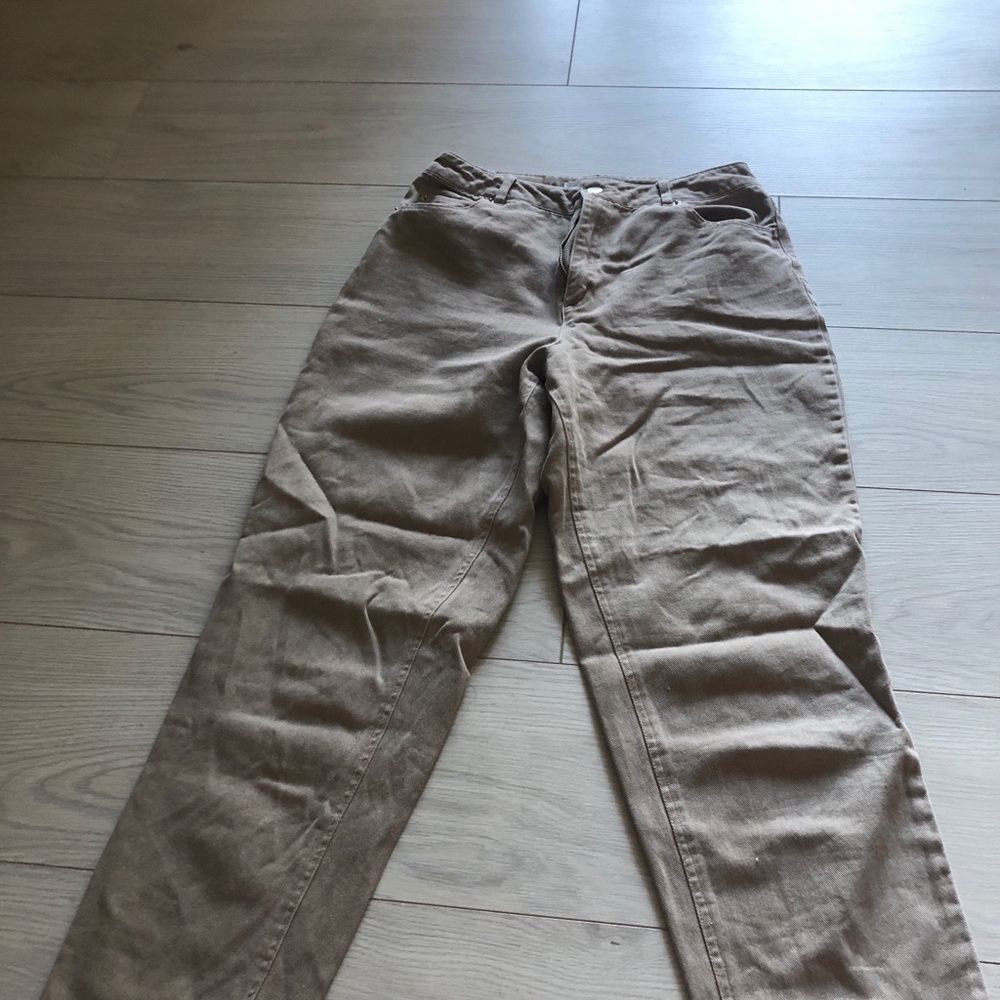 Brown Strait leg jeans